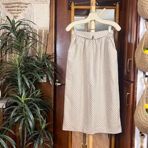 Vintage 90s College Town Skirt 25 | USA Made Midi Wool Blend Check Retro Preppy